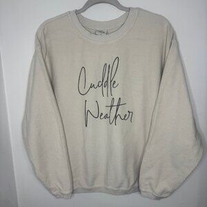 Oat Collective Women’s Small Cuddle Weather Sweatshirt T18